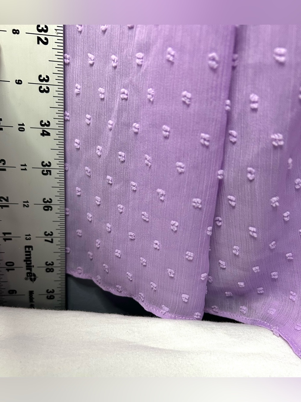 Express X Rocky Barnes Dress XS Purple Sheer Chiffon Maxi Flowy Fairy Gypsy - Picture 10 of 15